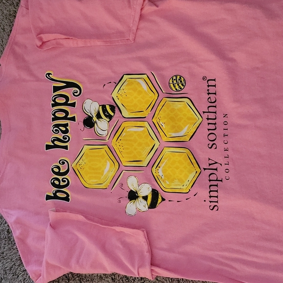 Simply Southern Bee Happy Tshirt | Poshmark